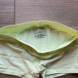 Calvin Klein | Microfiber Tech Low Rise Trunk in Lime Cream (Small)